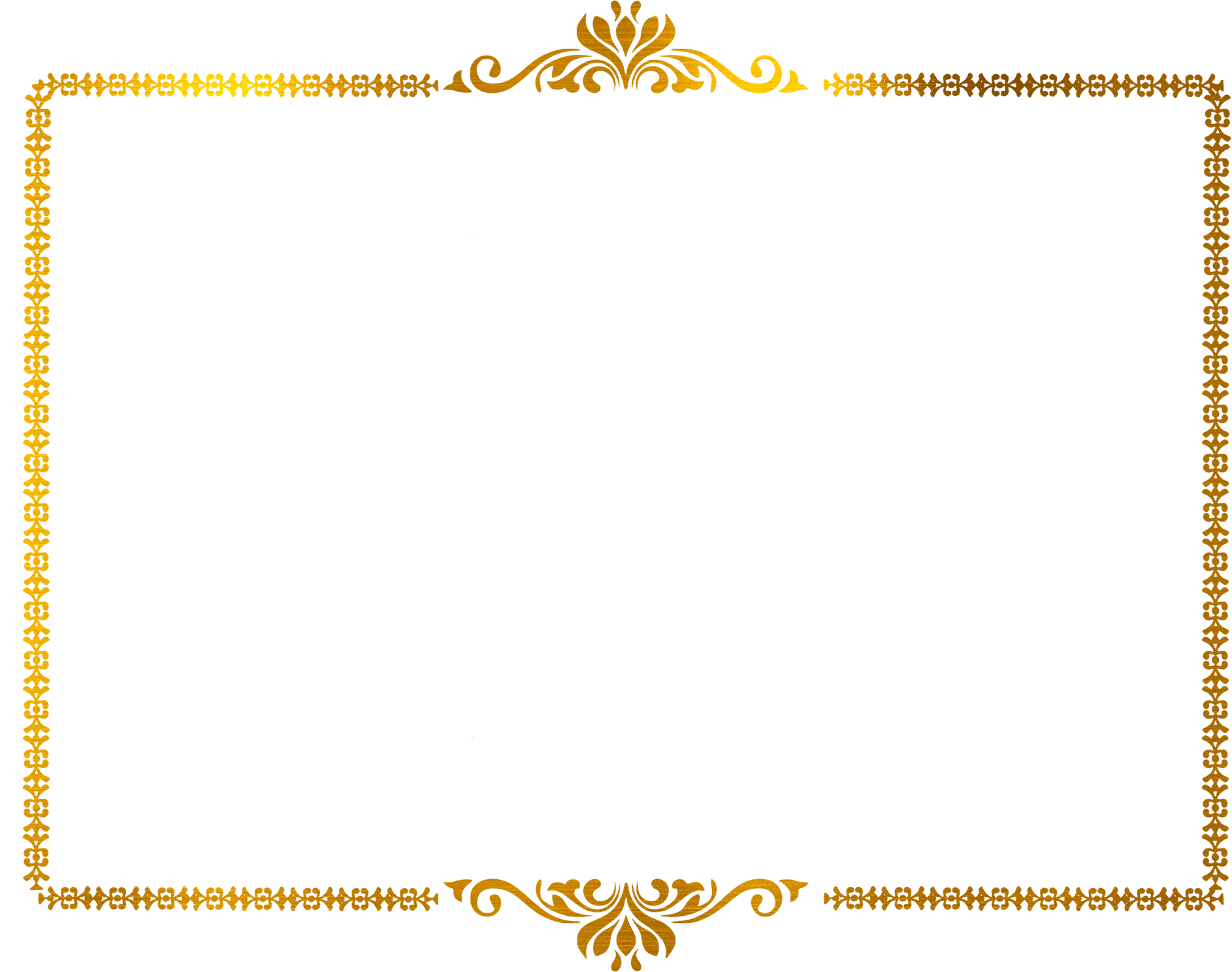 Background Border Frame Gold  design